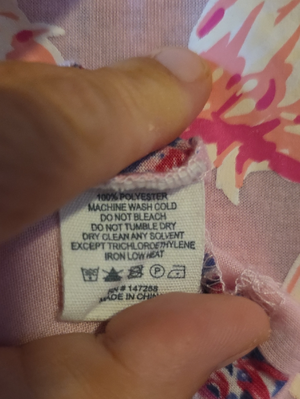 Simply Southern Paisley Flamingo Beach Tank Top Woman's Size Large - Picture 6 of 6